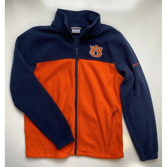 Columbia Jackets & Blazers - Columbia Scarlet Nebraska Huskies Flankers III Fleece Jacket / Men's Medium